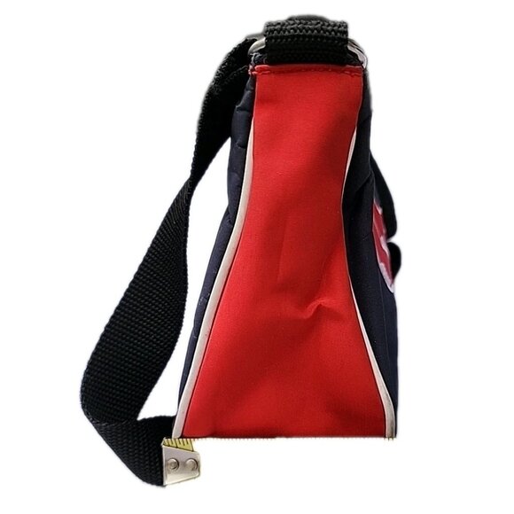 VTG Boston Red Sox Embroidery Patch MFB Genuine Merchandise Nylon Shoulder Bag - Picture 9 of 14